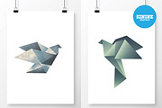 Origami Vector Objects + Bonus!, an Object Graphic by 52NINE GRAPHICS (Thumbnail 4 of 8)