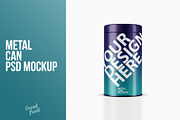 Metal CAN Packaging PSD Mockup, a Cups & Container Mockup by GreatFruit (Thumbnail 1 of 6)