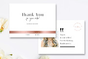 Beauty Thank You Card Template, a Card Template by Marham Labeling Co (Thumbnail 1 of 4)