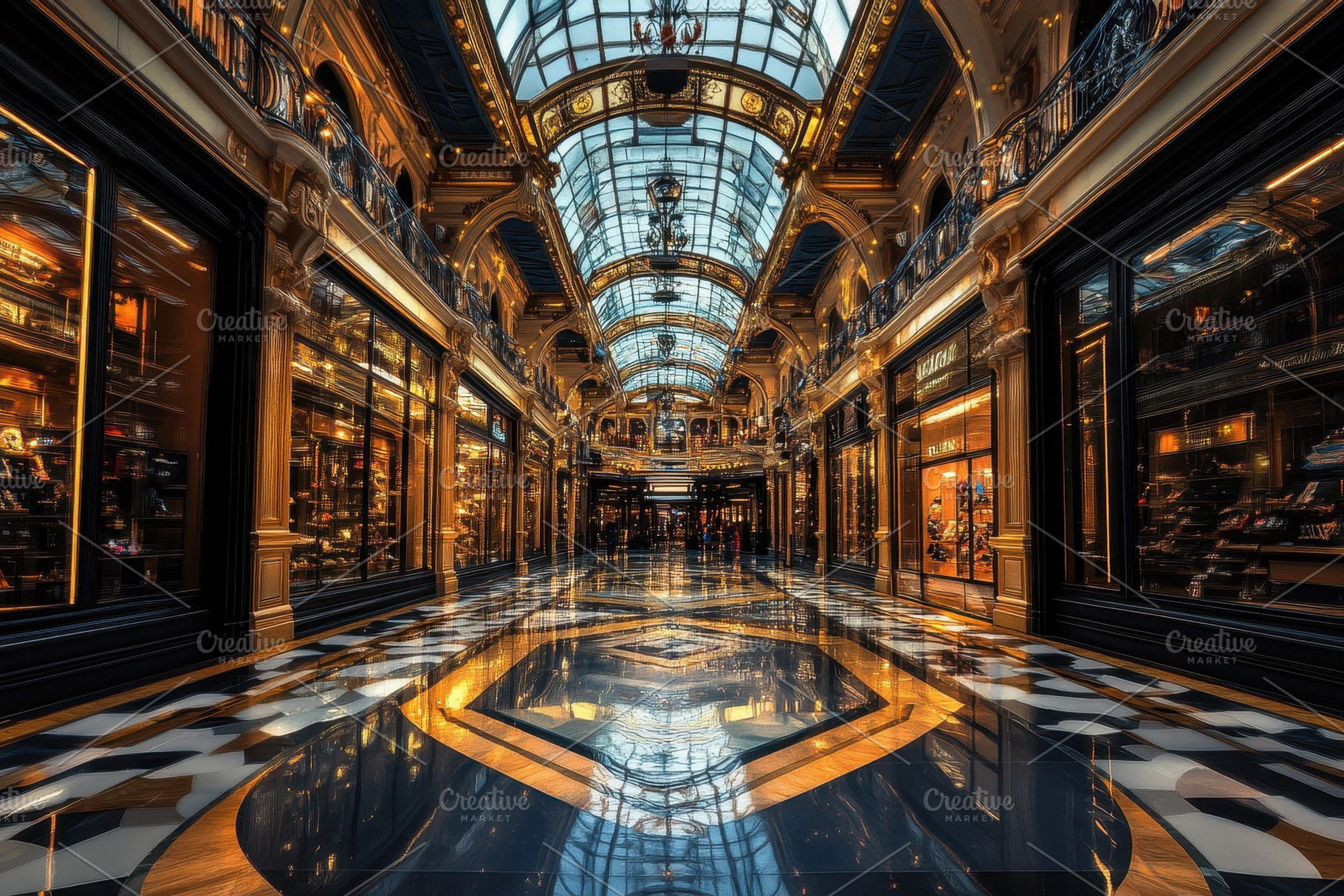 The eye catching interior of a shop, a Photo by Pavel_design