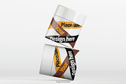 Mini paper tube mockup bundles, a Packaging Mockup by Ambo Ampeng (Thumbnail 20 of 36)