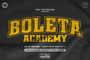 BOLETA ACADEMY, a Sans Serif Font by KÄLETRE (Thumbnail 1 of 4)