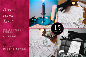 Divine Hand Tarot Photo Stock