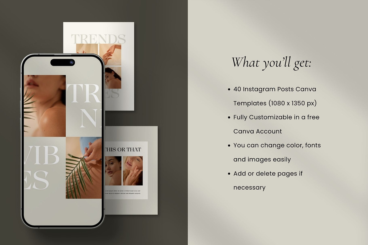 Instagram Post Templates | Sienna, a Social Media Template by BoldNStudio (Photo 2 of 7)