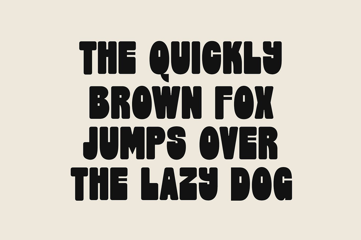 Baghust - Unique Sans Serif Font, a Sans Serif Font by Luna Shop (Photo 4 of 6)