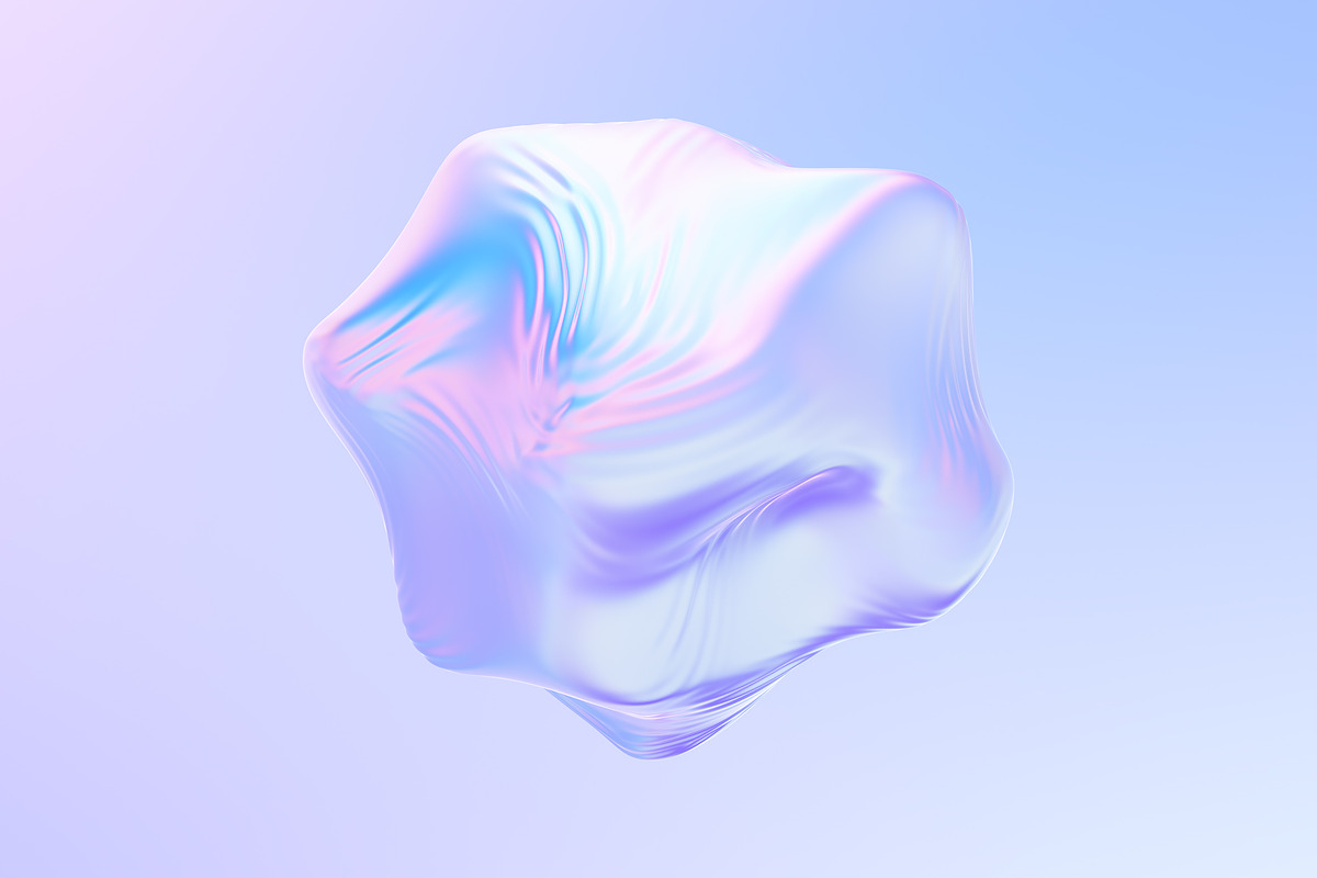 Fluid Holographic Shapes VIDEO, a Product Mockup by Mockups & Illustrations (Photo 3 of 8)