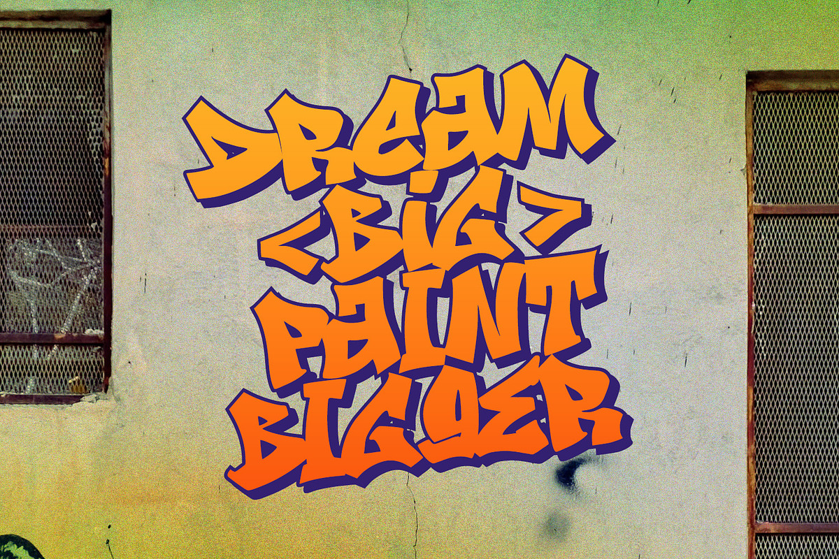 Skate Rush, a Script Font by Ditatype (Photo 7 of 11)