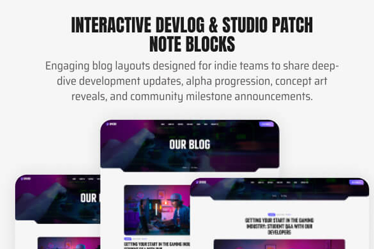 Omero – Game Studio & Indie Shopify, a Shopify Template by apollotheme (Photo 2 of 2)