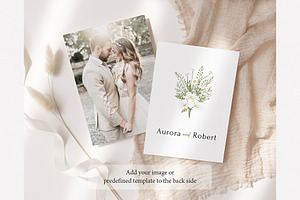 Wildflower Wedding Invitation Canva