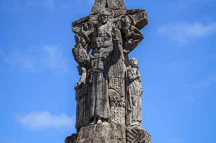 Calvary of Saint Franciscus church, Santiago de Compostela, Gali, an Architecture Photo by GoodGoods