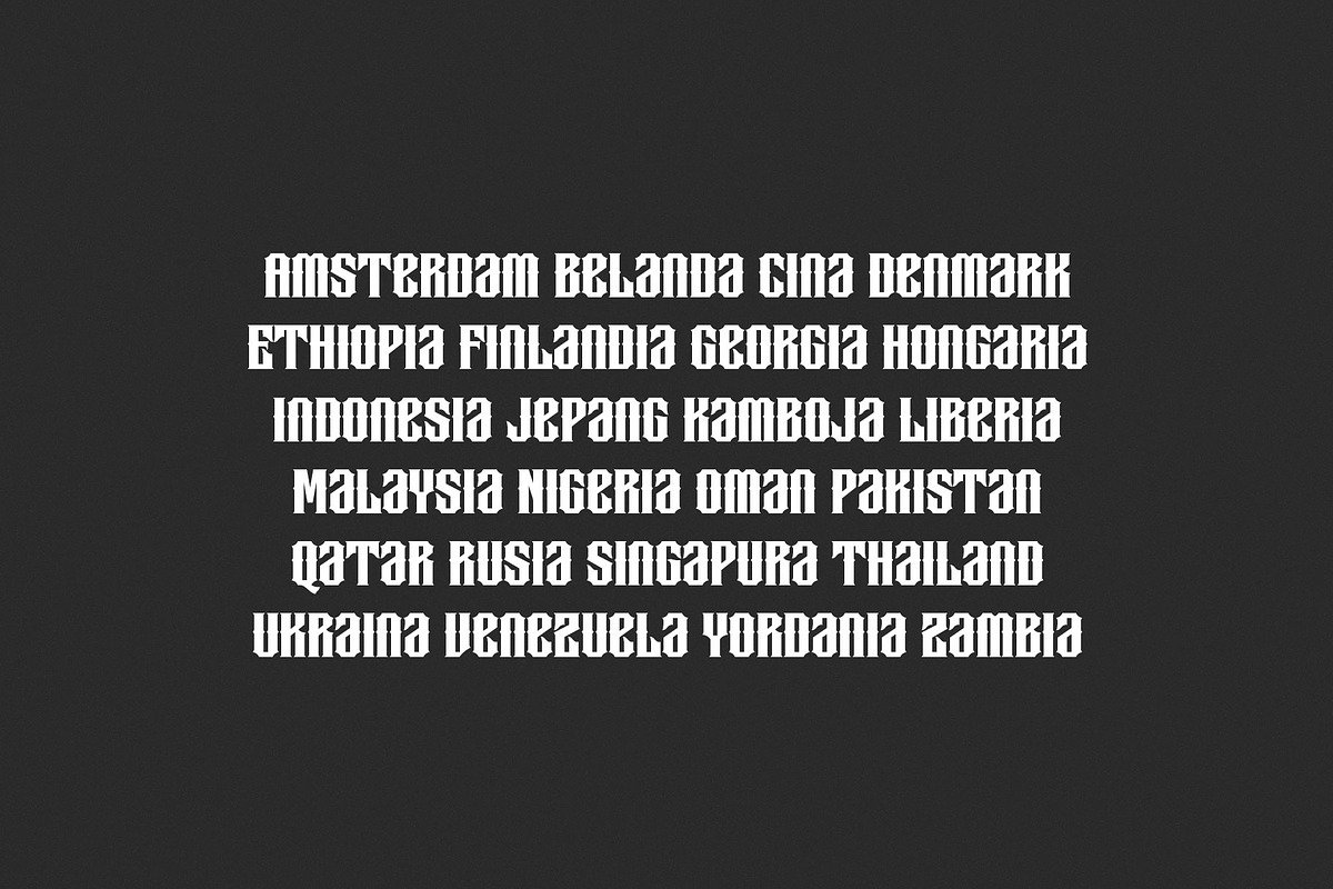 Gurend Gothic Font, a Blackletter Font by RantautypeStudio (Photo 4 of 14)