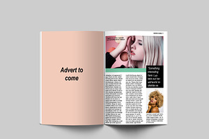 GRAZIE, Fashion Magazine Template