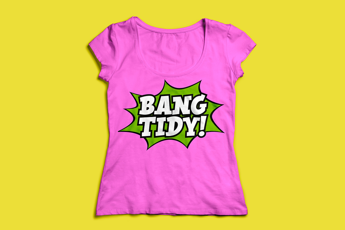 Wham! The best comic & superhero font! preview 2