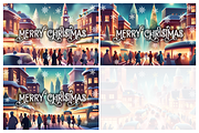 Christmas Card Design Bundle 16, a Card Template by Jay Major Designs (Thumbnail 6 of 7)