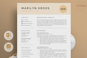 Resume/CV - The Marilyn