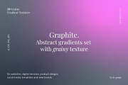 20 Graphite Gradients Set, a Texture Graphic by le-genda (Thumbnail 1 of 11)