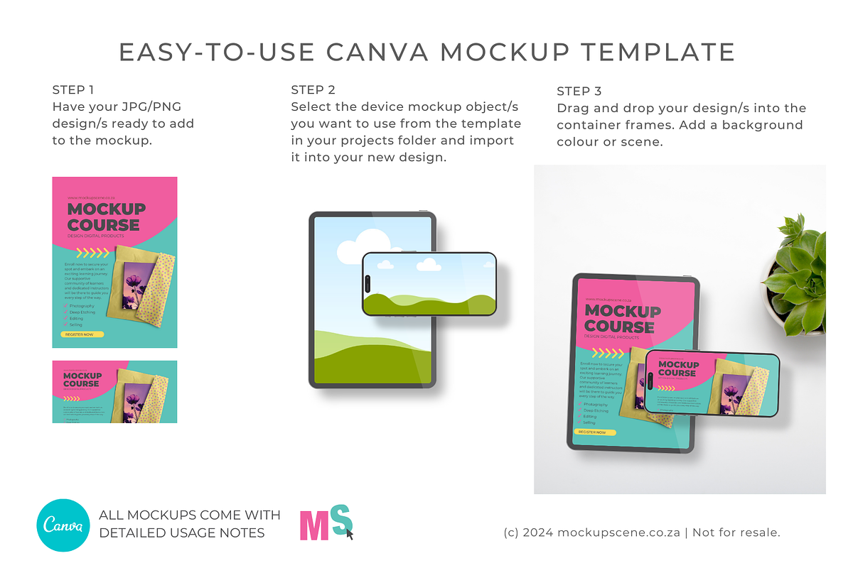 Digital Device Mockups for Canva, a Device Mockup by Mockup Scene (Photo 3 of 16)