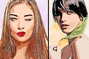 Vector Art Photoshop Action preview 3