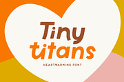 Tiny Titans | Display Font, a Script Font by Point and Poem (Thumbnail 13 of 13)