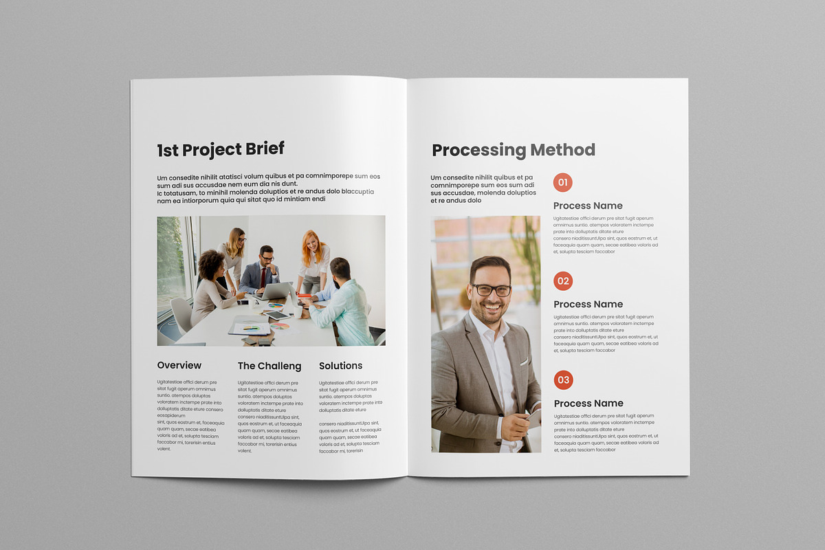 Case Study Booklet | INDD, a Brochure Template by Pixelpick (Photo 6 of 9)