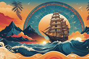 41 Columbus Day & Indigenous Peoples, a Background Graphic by adenpinkstore (Thumbnail 12 of 17)