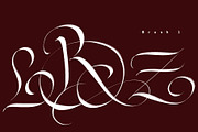 CalligraphyMasters Procreate Brushes, a Brush Add-On by the Fontmaker (Thumbnail 35 of 38)