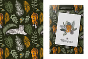 Tiger Moods, an Animal Illustration by Bloomart Studio (Thumbnail 5 of 8)