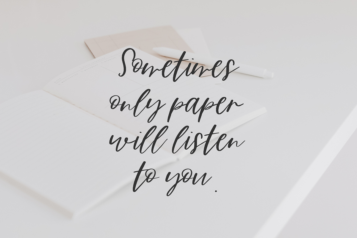 Paperheart Script, a Script Font by Beck McCormick (Photo 3 of 10)