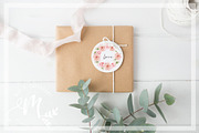 BlushPink Watercolor Floral Clipart, an Illustration by May • SHO (Thumbnail 12 of 15)