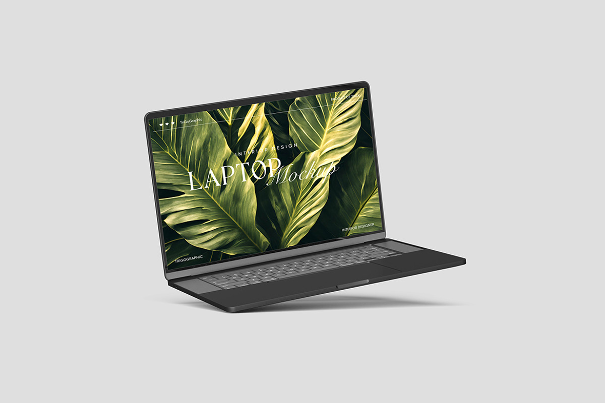 Laptop Mockup, a Mac Mockup by Pikachudesign (Photo 3 of 5)