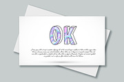 Modern holographic alphabet, a Decorative Illustration by A.Lila (Thumbnail 5 of 5)