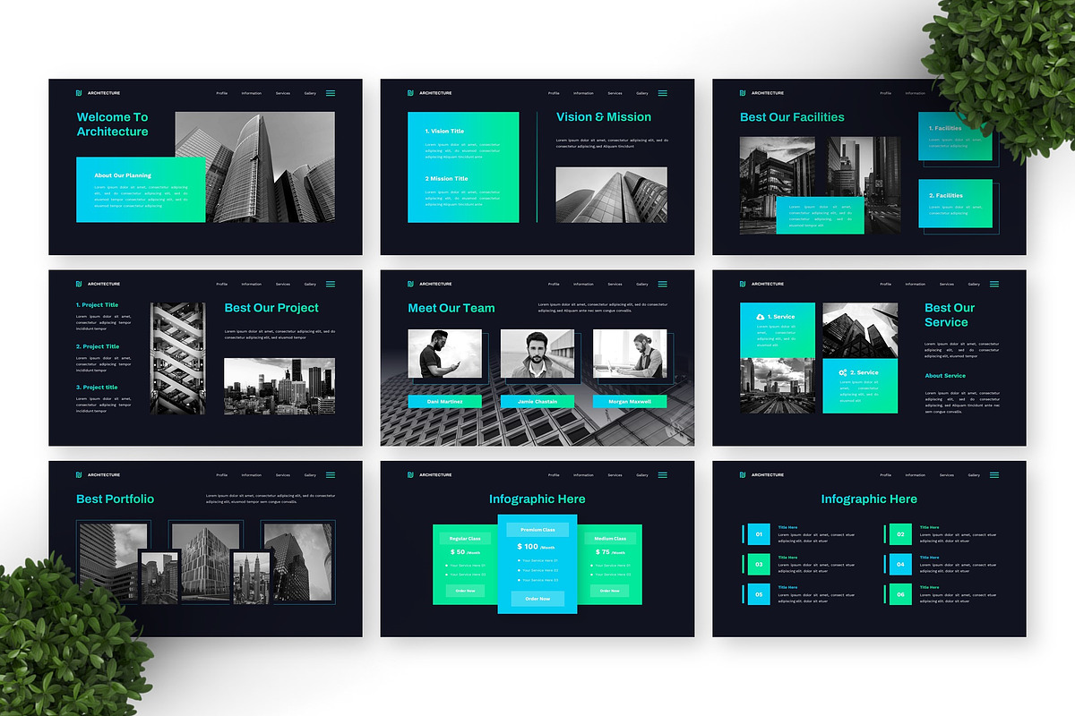 Architecture - Minimalist Architect, a Presentation Template by Deepslide Studio (Photo 6 of 6)
