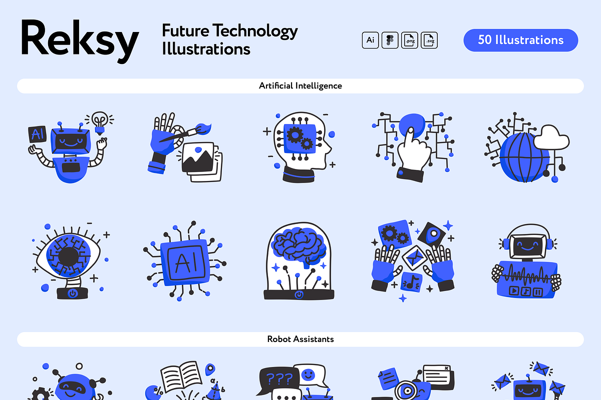 Reksy Future Technology, a Technology Illustration by Welovegraphics (Photo 7 of 7)
