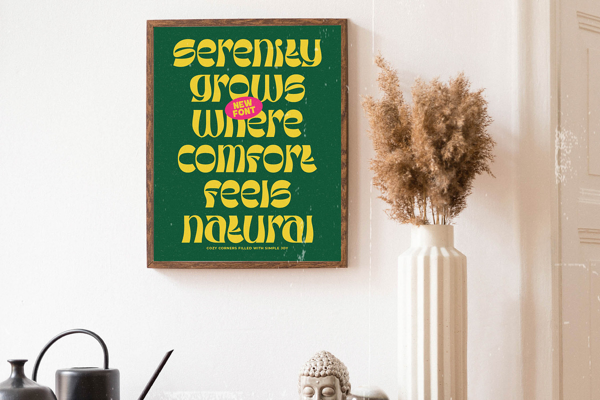 Bright Screen Retro Display Font, a Sans Serif Font by timelesstype.co (Photo 11 of 15)