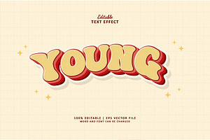 Text Effect Young