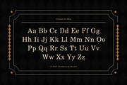 Nostifold, a Serif Font by graphicook (Thumbnail 3 of 10)