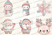 Cute Christmas Doodles PNG, an Illustration by DreamCafeArt (Thumbnail 2 of 8)