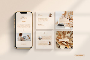 Wellness Social Media Kit CANVA