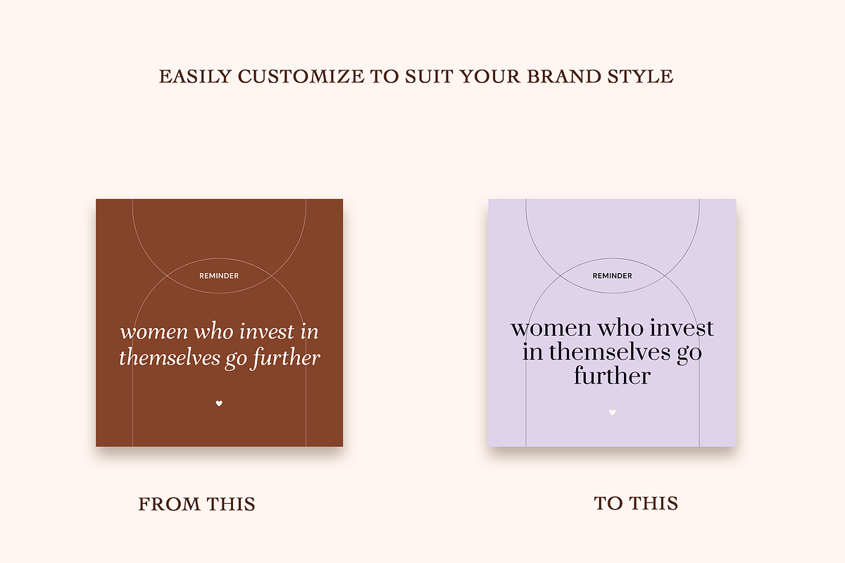 Pink Instagram Quotes, a Social Media Template by Kseniia_Design (Photo 7 of 8)