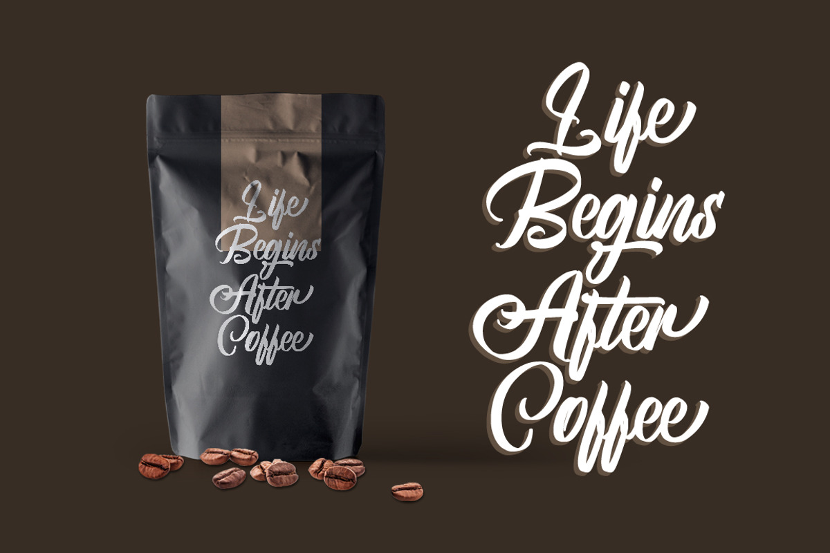 Brightsome - Script Font, a Script Font by FHFont (Photo 5 of 10)