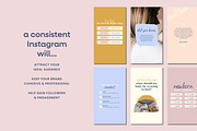 Sleep Consultant Instagram Templates, a Social Media Template by Templatez.Co (Thumbnail 5 of 6)