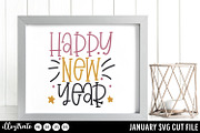 January SVG Cut Files for Cricut, an Illustration by illuztrate (Thumbnail 2 of 12)