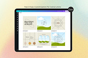 Makeshift Carousel & Quotes Canva PS, a Social Media Template by Sparrow & Snow (Thumbnail 2 of 38)
