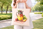 Summer Yellow Gingham Clipart, an Illustration by Digital Artistic99 (Thumbnail 8 of 10)