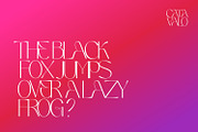 Catavalo - Modern display family, a Font by creativemedialab (Thumbnail 17 of 23)