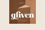 GLIVEN // New Retro Elegant, a Script Font by Flawless And Co (Thumbnail 1 of 13)