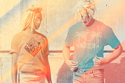 Endless Summer Modern/Wave Font, a Sans Serif Font by Beveled Design Co. (Thumbnail 4 of 8)