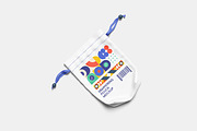 Drawstring Pouch Mockup, a Packaging Mockup by Hazzpro_Std (Thumbnail 4 of 5)