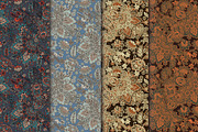 Paisley seamless fabric pattern, a Pattern Graphic by antalogiya (Thumbnail 1 of 5)