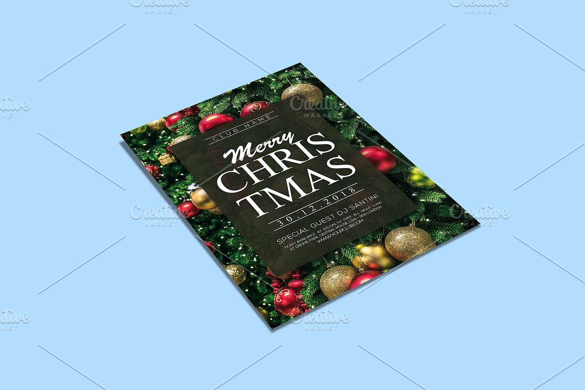 Christmas Invite, a Flyer Template by Flyer Arts (Photo 3 of 4)